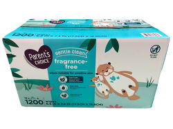 Baby Wipes--One Case of Wipes